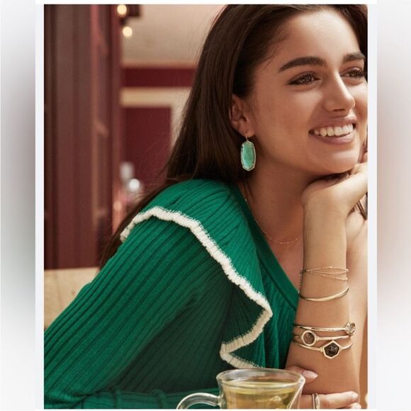 Baum und Pferdgarten ruffle asymmetrical cardigan, size small - Picture 2 of 9